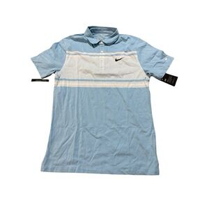 Nike Dri Fit Baby Blue Golf Polo Shirt - New - Small - $75